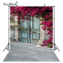 NeoBack пасхальные цветочные садовые двери фотографические фоны Дети Фотография Студия свадебный портрет фото фоны 2024 - купить недорого