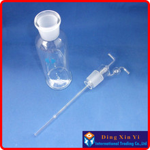 Free shipping 500ml Lab Glass Gas Washing Bottle drechsel,Straight shape tube 500ml 2024 - buy cheap