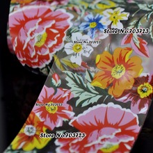 The new 2015 fashion colorful nail sticker decals transfer film nail tools Decorations Beautiful multi-color flowers SY624 2024 - buy cheap