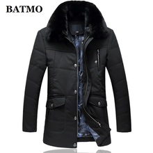 BATMO 2019 chegada nova alta qualidade de inverno espessado parkas homens, casacos de inverno dos homens, plus-size L-7XL 8811 2024 - compre barato