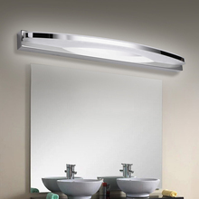 Modern Simple Stainless Steel Acrylic Lamp LED Mirror Headlight Waterproof Moisture Proof Bathroom/Toilet/Dressing Table AC 220V 2024 - buy cheap