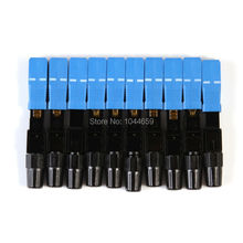 SC Optic Fiber Quick Connector Multimode SC Single FTTH Mode UPC Fast Connector SC 10pcs/lot 2024 - buy cheap