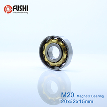 M20 Magneto Bearing 20*52*15 mm ( 1 PC ) Angular Contact Separate Permanent Motor Ball Bearings 2024 - buy cheap