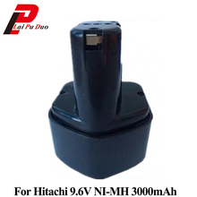 3.0Ah 9.6V NI-MH power tool replacement battery for Hitachi :EB9,EB912S,321654,EEB9H,FDS9DVA,EB924,FEB9S,B3,EB914 2024 - buy cheap