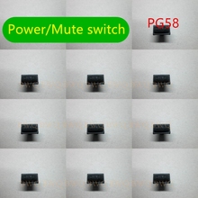 10pcs/lot Hand microphone Power/Mute switch Wish for Shure PG88  PG58  PG4 wireless microphone 2024 - buy cheap