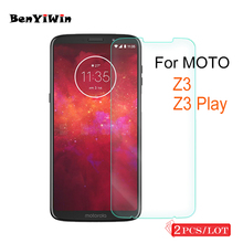 2 PCS 2.5D Tempered Glass for Motorola Moto Z3 Play Screen Protector Clear Toughened protective film Case For Motorola Z3 Glass 2024 - buy cheap