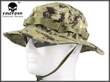 Кепка EMERSON Boonie, Военная Тактическая армейская камуфляжная шапка, с защитой от царапин, из ткани, для охоты AOR2, EM8740 2024 - купить недорого