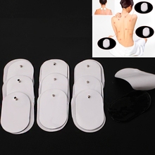 Almofadas de substituição de eletrodo para massageador, novo elástico de gel de silicone com 10 peças 2024 - compre barato