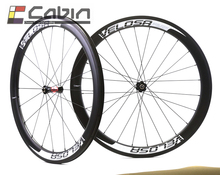 full carbon wheels, 700C road bike wheelset, 50mm clincher/tubular ceramic bearing hub 2024 - buy cheap