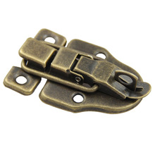 CNIM Hot Cabinet Boxes Duckbilled Metal Toggle Latch Catch Hasp Bronze Tone 2024 - buy cheap