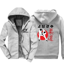 Sudadera gruesa a la moda para hombre, Sudadera con capucha de Judo japonés de Nippon para artes marciales de combate, chaqueta de autodefensa, Tops de Hip Hop Harajuku 2024 - compra barato