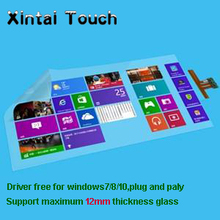 Free Shipping! 32 inches Interactive Touch Foil,multi 4 points touch foil film,touch film side tail 2024 - buy cheap