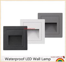 Modern Outdoor Waterproof LED Wall Lamp Footlight Waterproof IP65 3W 6W led Staircase Light Aluminum Decorative Lighting 2024 - buy cheap