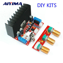 AIYIMA TDA7377 Power Amplifier Audio Board 2.1 Channel Subwoofer Mega Bass Sound Amplifier DIY KITS 2024 - buy cheap
