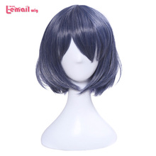 L-email wig Game SINoALICE Alice Cosplay Wigs Short Mixed Blue Color Halloween Cosplay Wig Heat Resistant Synthetic Hair 2024 - buy cheap