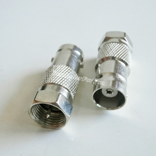 Conector hembra BNC a CCTV TV, conector macho tipo F, Adaptador RF coaxial, 10 Uds. 2024 - compra barato