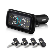 Sistema de monitoramento da pressão dos pneus u903, dispositivo externo sem fio tpms com sensor para monitorar a pressão dos pneus, ferramenta de diagnóstico para acendedor de cigarro 2024 - compre barato