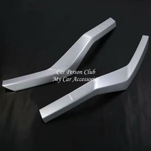 Cubierta de tira de parachoques delantero, embellecedores de decoración de rejilla Exterior para Mitsubishi Eclipse Cross 2018 2019, accesorios de estilo de coche 2024 - compra barato