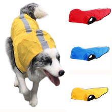 Adjustable Dog Raincoat Waterproof Pet Rain Jacket Poncho with Strip Reflective Perfect Poncho Mesh Pet Raincoat Dog Clothes 2024 - buy cheap