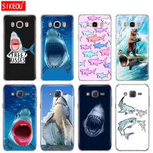 silicone cover phone case for Samsung Galaxy J1 J2 J3 J5 J7 MINI 2016 2015 prime ocean Whale Sharks fish 2024 - buy cheap