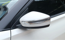 Lapetus боковая Автомобильная дверь зеркало украшение полоса протектор комплект накладка 2 шт./компл. для Nissan Leaf 2018 ABS авто аксессуары 2024 - купить недорого