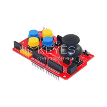 JoyStick Escudo V1.2 para Arduion Glyduino com o Roqueiro Jogo Placa de Extensão Analógica Função de Mouse Teclado 2024 - compre barato