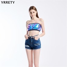 YRRETY Crop Tops Women 2021 Summer Short Sexy Women Tops Backless Sleeveless Tank Top Women Strapless Top Cropped Camis Femme 2024 - buy cheap