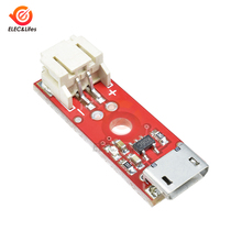 3.7 v 500ma 0.5a lipo carregador básico micro usb carregador de bateria de lítio módulo li-ion lipo bateria placa de carregamento mcp73831t chips 2024 - compre barato