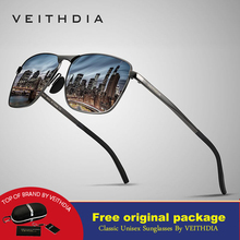 Veithdia 2019 Brand Designer Fashion Square Sunglasses Mens Polarized Coating Mirror Sun Glasses Eyewear Accessorie For Men 2462 2024 - buy cheap