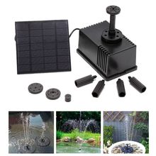 Fountain Submersible Water Pump Solar Powered Pump With Filter Panel For Pond Pool For Garden 2024 - buy cheap