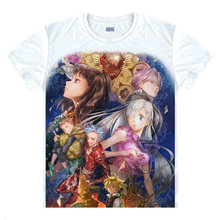 The Seven Deadly Sins T-Shirt Dragon's Sin of Wrath Shirt Fashion printed t-shirts Anime Collection kawaii dress summer shirts a 2024 - buy cheap