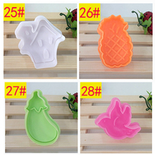 Plastic Cupcake 8 Types Shape Cookie Cutter Cake Press Mold Biscuit Fondant DIY Cake Kitchen Cooking Tools 2024 - buy cheap