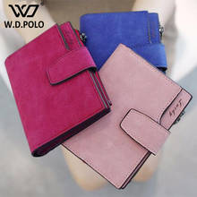 WDPOLO New design multi layer leather women folder short wallet high chic brand design lady hand bags girls money purse M2276 2024 - buy cheap