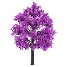 Hot scale 50pcs 6 colors  model tree 4cm scale model  trees 2024 - buy cheap