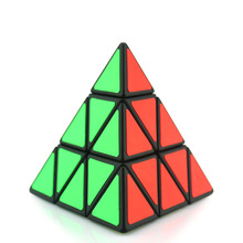 Cubo mágico de rompecabezas para niños, cubo mágico de velocidad profesional clásico triangular, juguetes para niños 2024 - compra barato