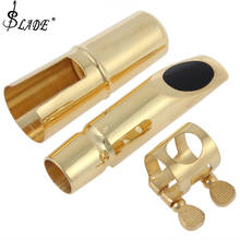 Slade Professional Gold Plated Metal Saxophone Mouthpiece 8 for Jazz Alto 2024 - buy cheap