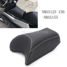 Almofada para banco de motocicleta nmax nvx, pequeno, de couro, para yamaha, nmax155 nvx155 aerox155 l155 gdr155 2024 - compre barato