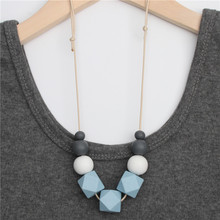 1pc Colorful Wooden Beads Necklaces & Pendants For Women Beads Statement Necklace Women's Wood Jewelry For Gifts To Woman E2068 2024 - buy cheap