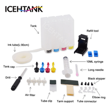 ICEHTANK Continuous Ink Supply System Ciss kit For HP 21 22 XL Ink Cartridge DeskJet D1311 D1320 D1330 D1360 D1368 D1415 Printer 2024 - buy cheap