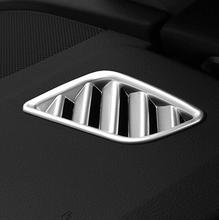 Mate ABS para Audi A4 b9 2016 2017 delantero del coche pequeño de salida de aire de ventilación Marco de Panel lentejuelas recorte cubierta accesorios para el coche accesorios estilo 2 uds 2024 - compra barato