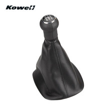 Leatherette 5-Speed MT Gear Shift Knob for Volkswagen VW Passat b5 with Leather Gator Boot Case Cover Gearshift Lever Stick Pen 2024 - buy cheap
