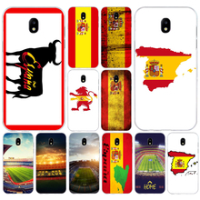 Funda de silicona suave para teléfono móvil Samsung, carcasa Tpu con bandera española de campo, para j3, j5, j7, 133, 2016, a3, 2017, a5, 2016, a6, 2017, 2018 2024 - compra barato