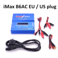 IMAX-cargador de batería de equilibrio B6AC RC Lipo/Li-ion/LiFe/NiMh, descargador de batería con pantalla LCD, potencia de 80W incorporada 2024 - compra barato