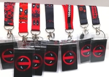 1 pcs Cartoon Deadpool  Neck Strap Lanyards Card Holders Bank Neck Strap Card Bus ID Holders  Rope Key Chain Gift K47 2024 - buy cheap