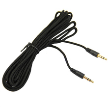 Автомобильный вспомогательный шнур Aux 2 м/3 м/5 м 3,5 мм стерео аудио кабель для телефона MP3 2024 - купить недорого