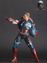 Crazy Toys Marvel Avengers 12" 25cm Captain American Super Hero PVC Action Figure Collectible Model Toys 2024 - buy cheap