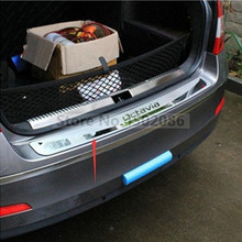 For Skoda Octavia A7 2015-2017 Sedan Car-Stying After guard Rear Bumper Trunk Guard Door Sill Plate Car Accessories 2024 - buy cheap