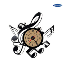 Reloj de pared de vinilo Retro Para salón, Temática musical, reloj con diseño de disco de CD, decoración grande 3D para el hogar 2024 - compra barato