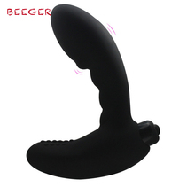 BEEGER Male Prostate Massager Anal Vibrator Silicone  Butt Plug Sex Toys for Men Anal Toys Male Masturbator for Adult 2024 - buy cheap