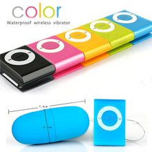 Colorfull Waterproof Portable Remote Control Wireless MP3 Vibrator Egg Vibrator Clitoral G Spot Stimulators Sex Toys for Women 2024 - buy cheap